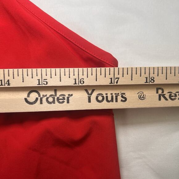 Halara Dress Size S Red Breezeful Sleeveless Racerback Built In Bra Pockets NWT - Picture 8 of 15